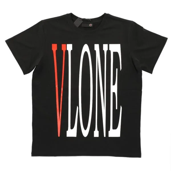 VLONE T-shirt CLASSIC LOGO-VLONE TEE #BLACK/ORANGE